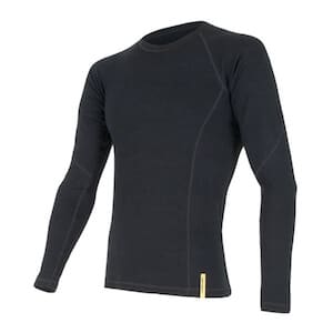 MERINO DF TEE LS MEN BLACK