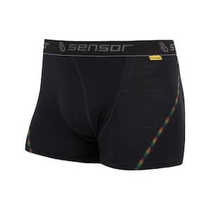 BOXER UOMO MISTO-MERINO NERO