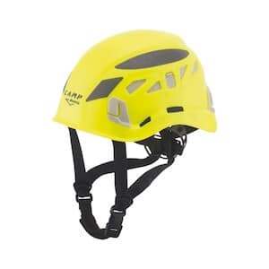 CASCO ARES AIR GIALLO FLUO / GRIGIO RIFLETTENTE