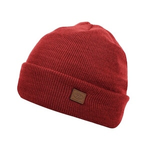 THINSULATE SKI HAT - DARK RED