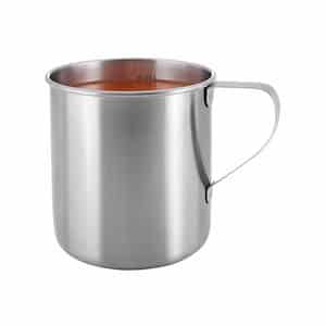 Tazza acciaio inox